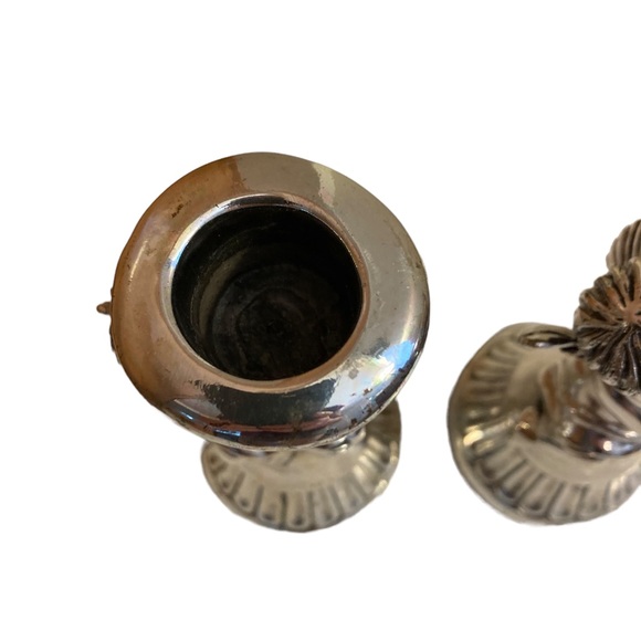 925 Silver plated 2 Tekform Angel Candlesticks pair - Picture 6 of 10